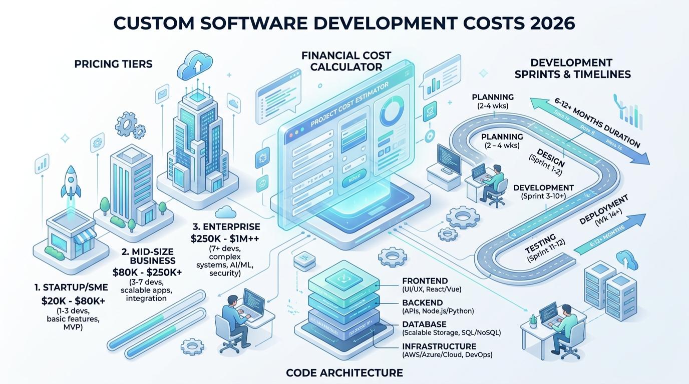 How Much Does Custom Software Development Cost in 2026?
