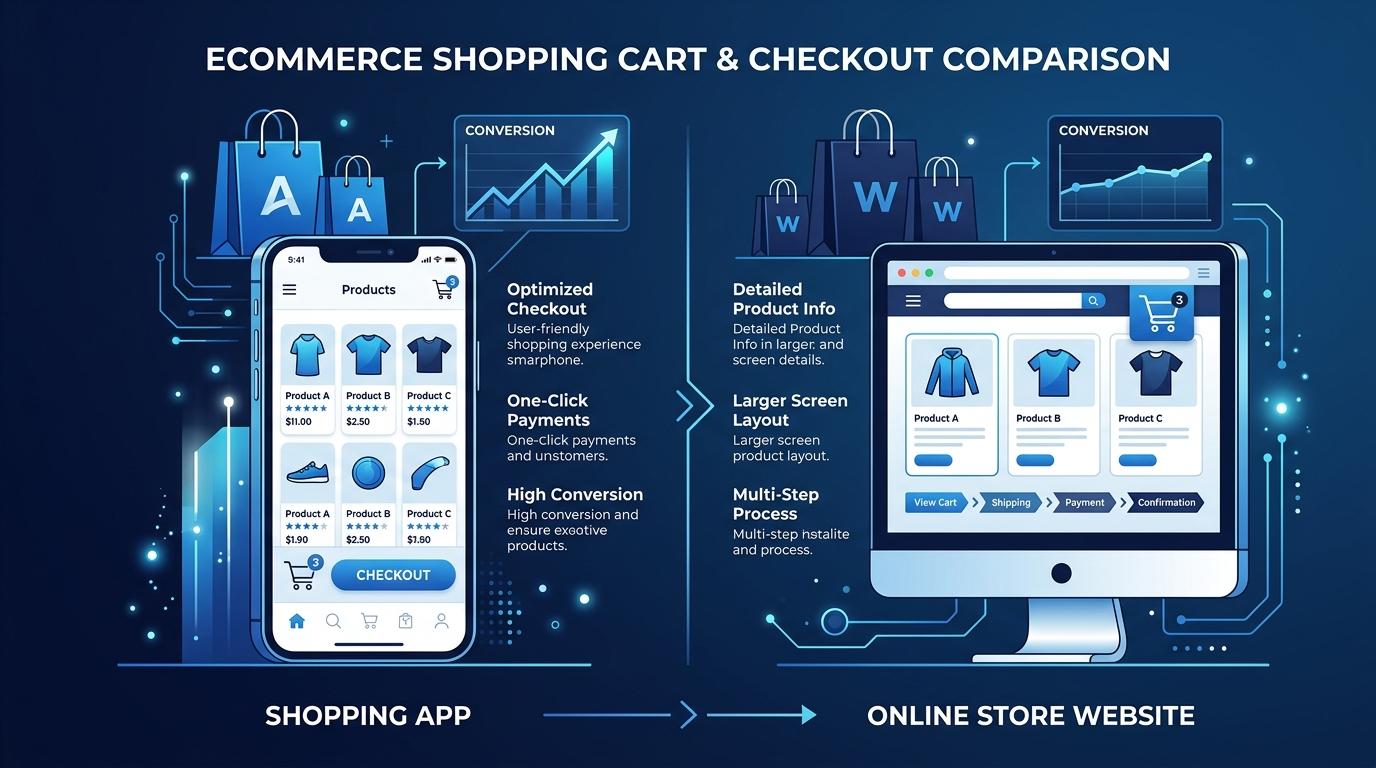 eCommerce Mobile App vs Website: Which Should You Build First?