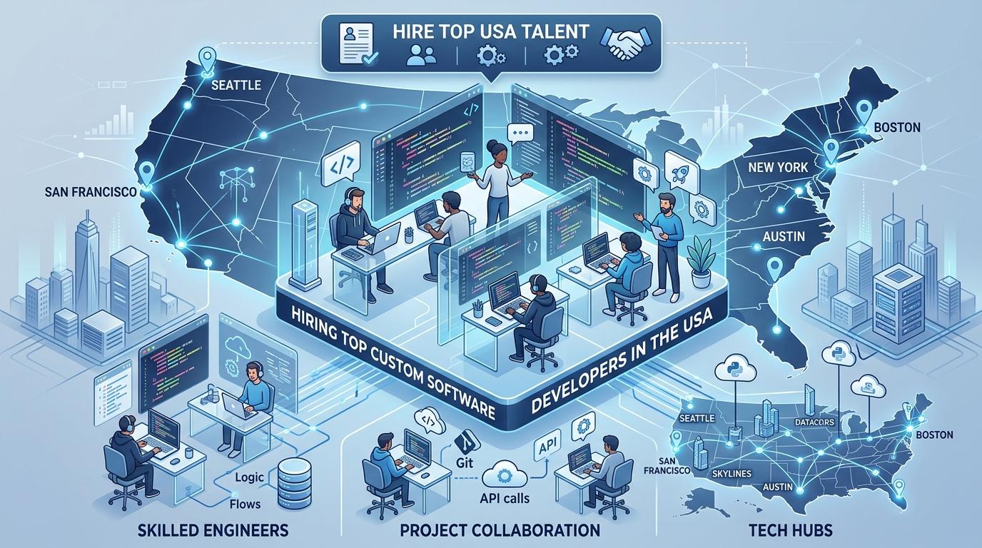 How to Hire a Custom Software Developer in the USA